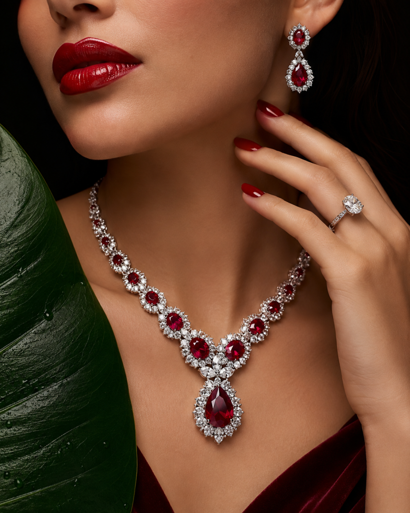 Famous Ruby Jewelry in Hollywood