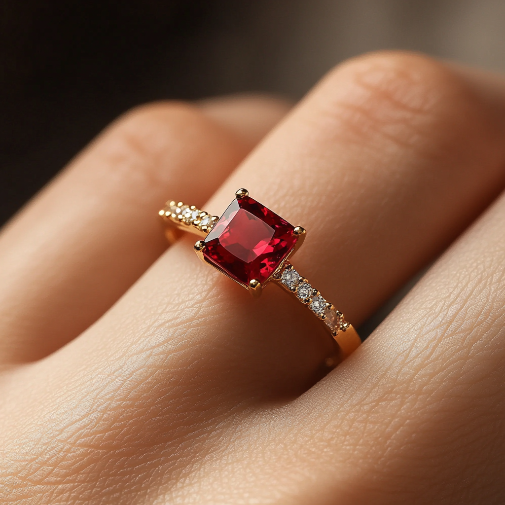 Designing Your Own Ruby Engagement Ring