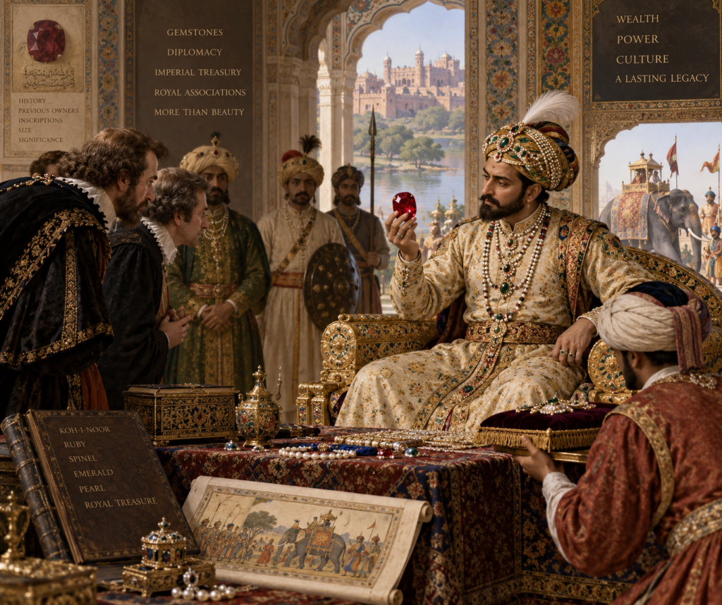 The Rubies of the Mughal Empire
